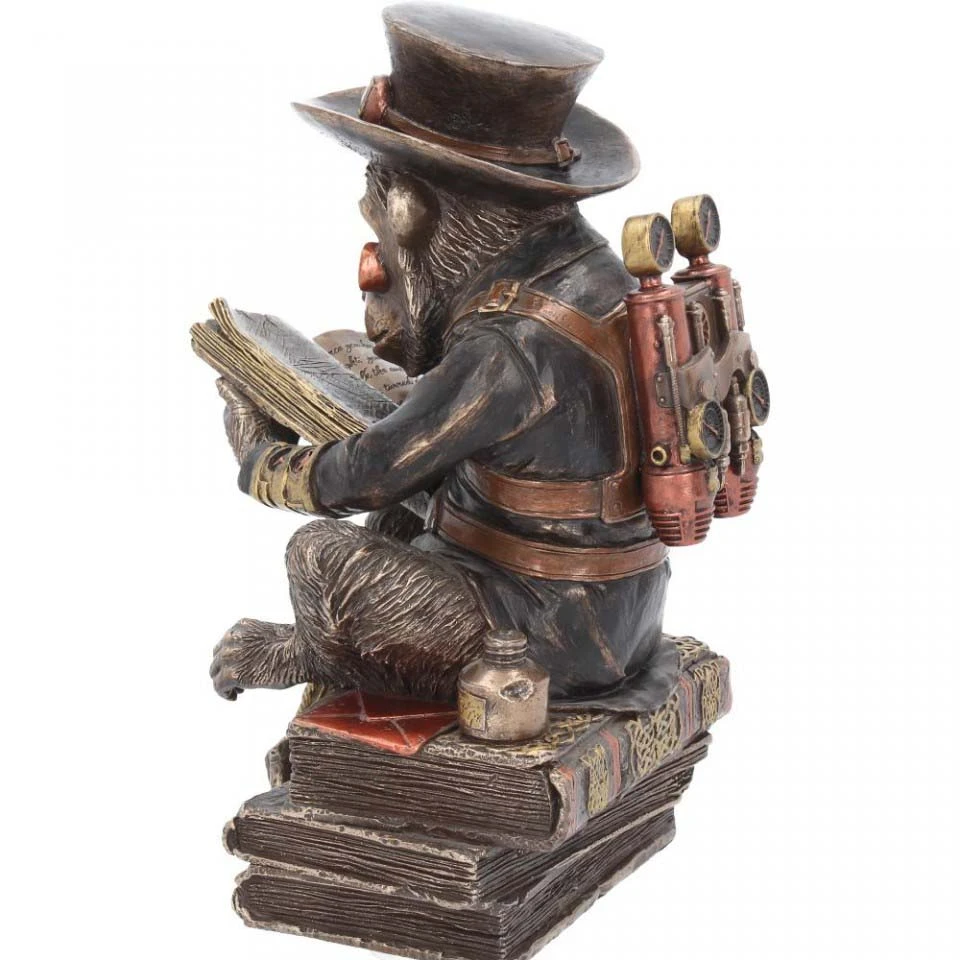 Nemesis Now Steampunk Chimpanzee Scholar Steampunk Homeware 5 Nemesis Now Steampunk Chimpanzee Scholar Steampunk Homeware