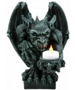 Gothic Gifts Candlesticks Gargoyle Tealight Holder