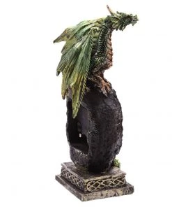 Puckator Geode Crystal Green Dragon Clock