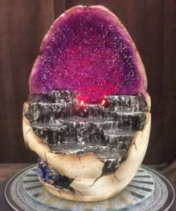 Nemesis Now Geode Gathering LED Dragon Display With 12 Dragons Sale