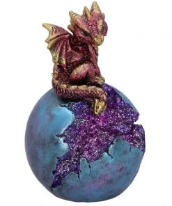 Nemesis Now All Homeware Geode Guard Dragon Red