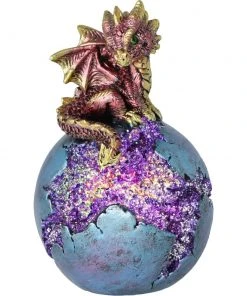Nemesis Now All Homeware Geode Guard Dragon Red