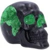 Nemesis Now Geode Skull Green