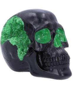 Nemesis Now Geode Skull Green