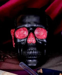 Nemesis Now Geode Skull Red