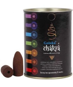 Something Different Incense Cones / Burners Goloka Chakra Backflow Incense Cones