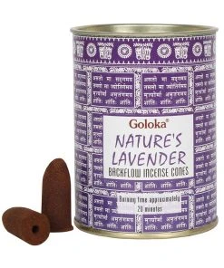 Something Different Goloka Lavender Backflow Incense Cones