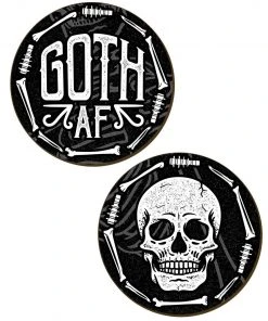 Grind Dining & Barware Goth AF Coaster Set