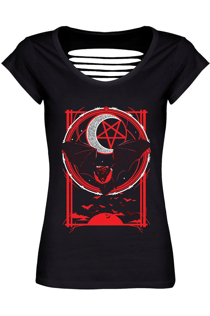 Grind Goth Bat T-Shirt 3 Grind Goth Bat T-Shirt