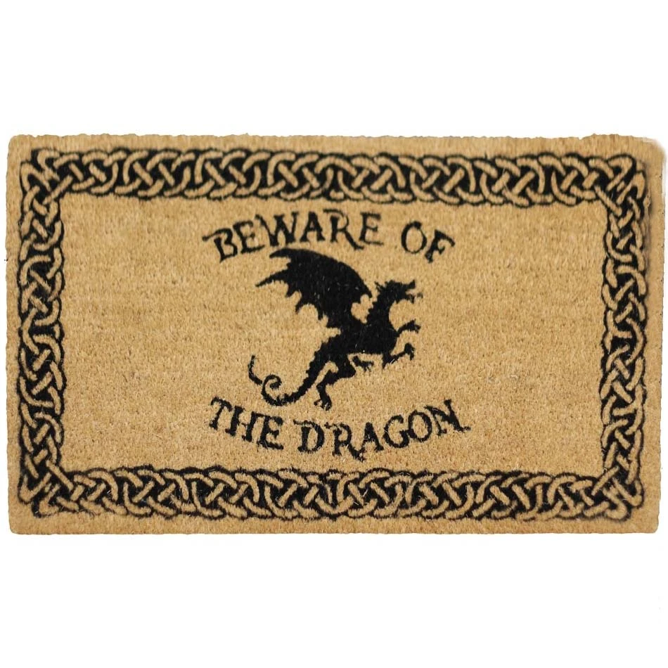 Nemesis Now Beware Of The Dragon Doormat Front Door & Hallway 5 Nemesis Now Beware Of The Dragon Doormat Front Door & Hallway