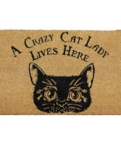 Nemesis Now Front Door & Hallway Crazy Cat Lady Doormat 7 Nemesis Now Front Door & Hallway Crazy Cat Lady Doormat