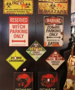 Nemesis Now All Homeware Witch Parking Metal Sign 43cm