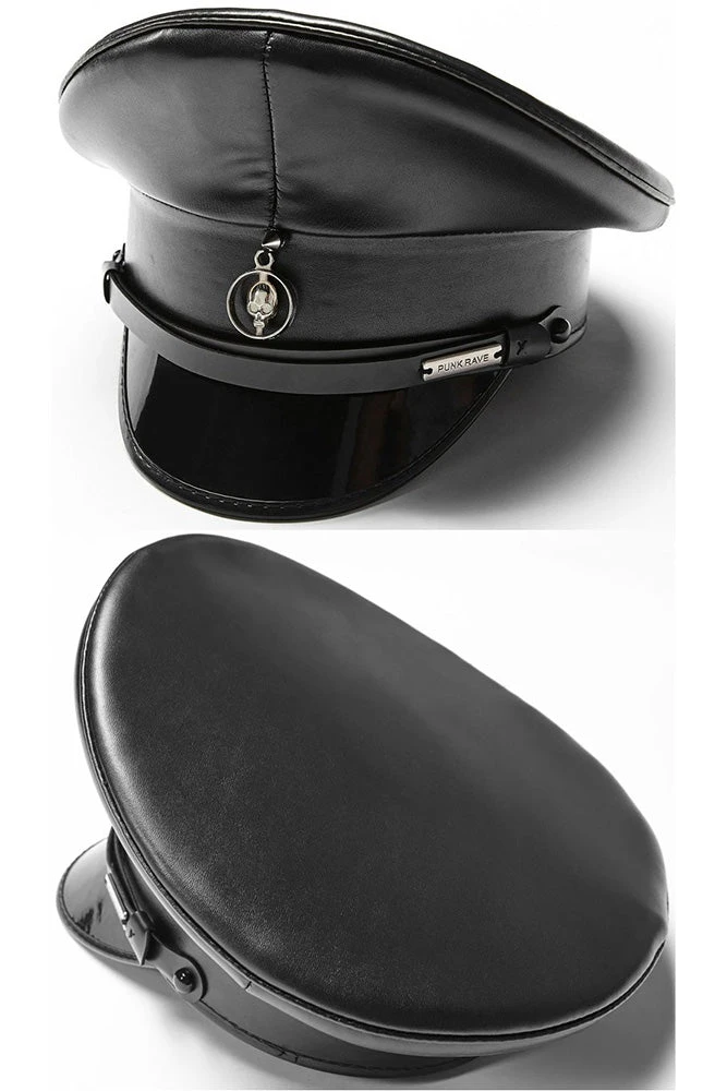 Punk Rave Gothic Militia Hat 3 Punk Rave Gothic Militia Hat