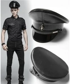 Punk Rave Gothic Militia Hat 21 Punk Rave Gothic Militia Hat