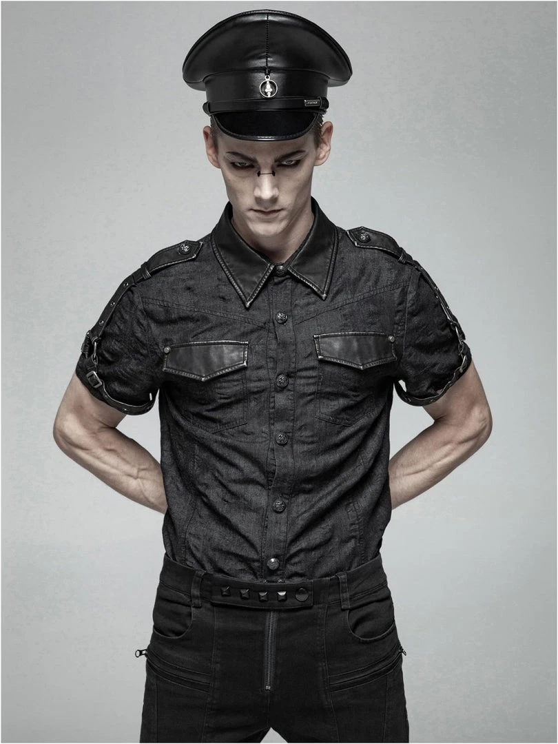 Punk Rave Gothic Militia Hat 9 Punk Rave Gothic Militia Hat