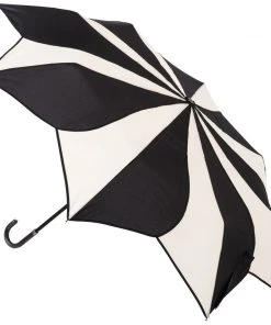 Soake Swirl Folding Umbrella Gothic Accessories