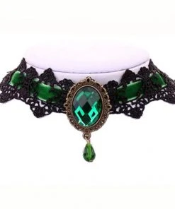 Lace Jewellery Gothic Jewellery Green Velvet Victorian Gothic Lace Choker 7 Lace Jewellery Gothic Jewellery Green Velvet Victorian Gothic Lace Choker