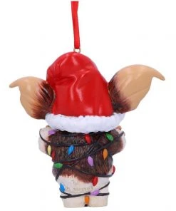 Nemesis Now Gremlins Gizmo In Fairy Lights Hanging Ornament All Homeware