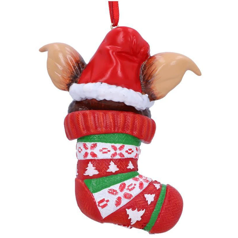 Nemesis Now Gremlins Gizmo In Stocking Hanging Ornament 5 Nemesis Now Gremlins Gizmo In Stocking Hanging Ornament