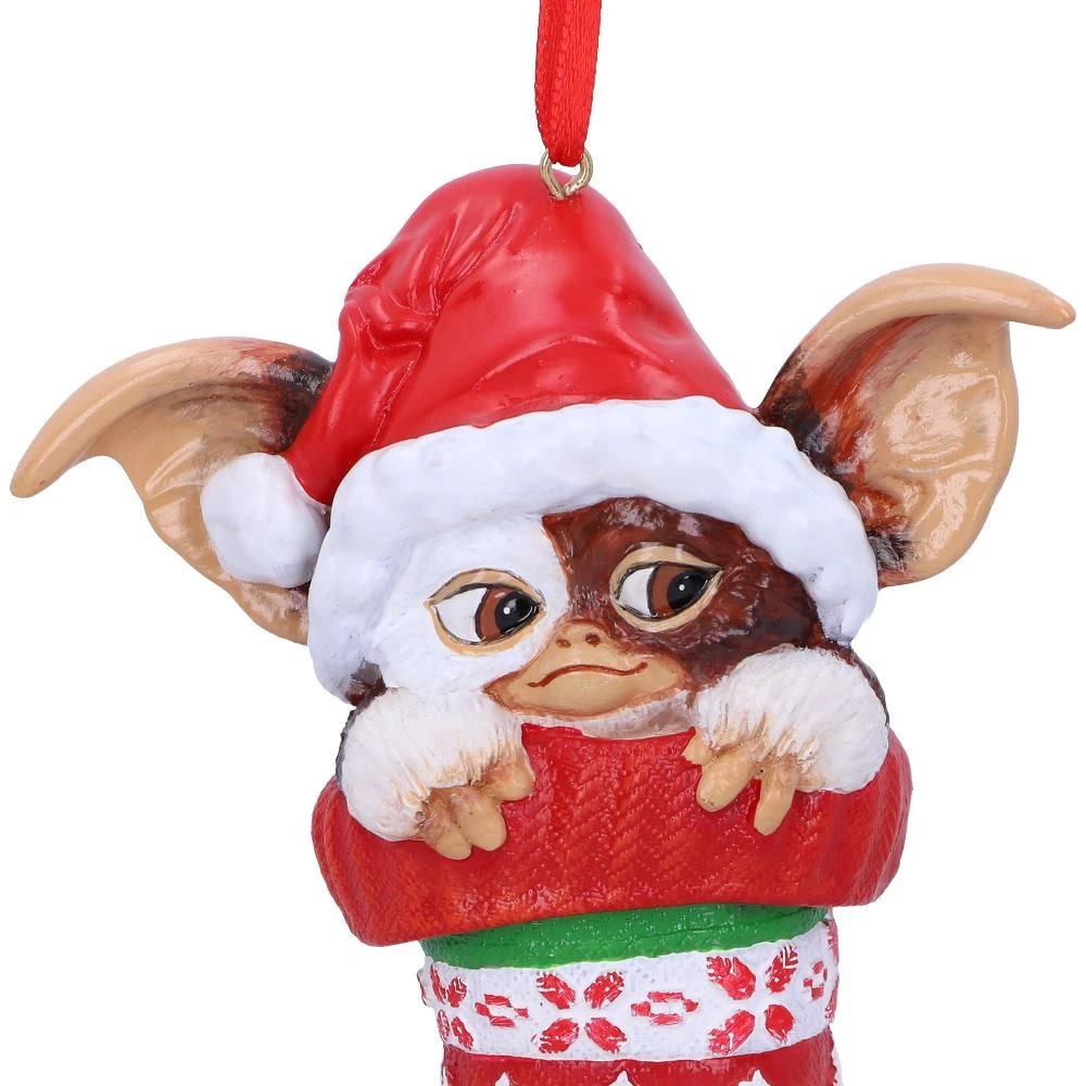 Nemesis Now Gremlins Gizmo In Stocking Hanging Ornament 7 Nemesis Now Gremlins Gizmo In Stocking Hanging Ornament