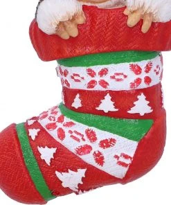 Nemesis Now Gremlins Gizmo In Stocking Hanging Ornament 14 Nemesis Now Gremlins Gizmo In Stocking Hanging Ornament