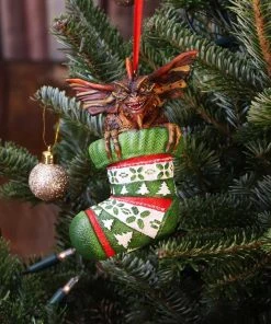 Nemesis Now Gremlins Mohawk In Stocking Hanging Ornament All Homeware