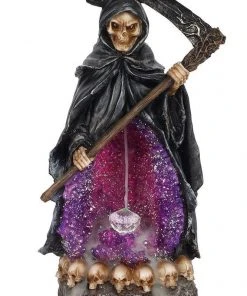 Something Different All Homeware Grim Reaper Backflow Incense Burner With Light