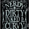 Grind Dining & Barware Nerdy Dirty Inked And Curvy Chopping Board