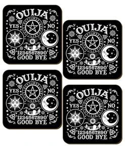 Grind Dining & Barware Ouija Board 4 Piece Coaster Set