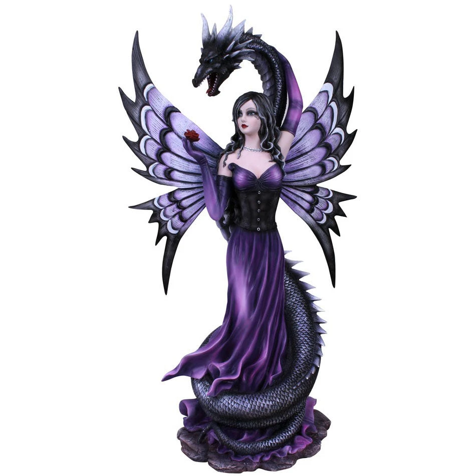 Nemesis Now Guardians Embrace. Fairy And Wyrm 60cm 4 Nemesis Now Guardians Embrace. Fairy And Wyrm 60cm