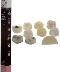 Puckator Handmade Soya Wax Melts Set Floral Collection All Homeware