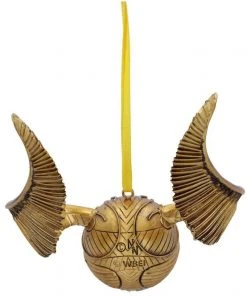 Nemesis Now Harry Potter Golden Snitch Hanging Ornament