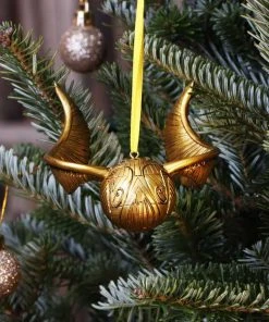Nemesis Now Harry Potter Golden Snitch Hanging Ornament