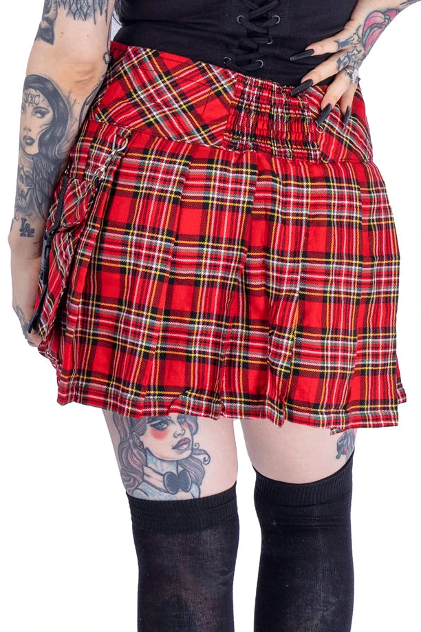 Innocent Clothing Heartless Alisa Red Tartan Skirt All Ladies Clothing 4 Innocent Clothing Heartless Alisa Red Tartan Skirt All Ladies Clothing