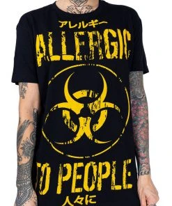 Innocent Clothing All Ladies Clothing Heartless Allergic T-Shirt