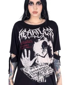 Innocent Clothing Ladies Gothic Clothing Heartless Ouija Top