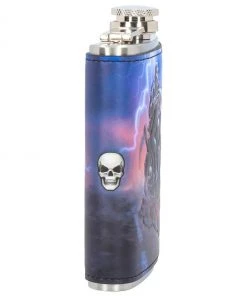 Nemesis Now Jame Ryman Hell On The Highway Hip Flask