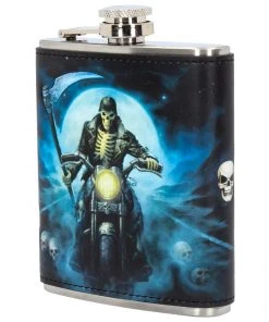 Nemesis Now Hip Flasks James Ryman Hell Rider Hip Flask 16 Nemesis Now Hip Flasks James Ryman Hell Rider Hip Flask