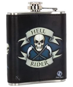 Nemesis Now Hip Flasks James Ryman Hell Rider Hip Flask 14 Nemesis Now Hip Flasks James Ryman Hell Rider Hip Flask