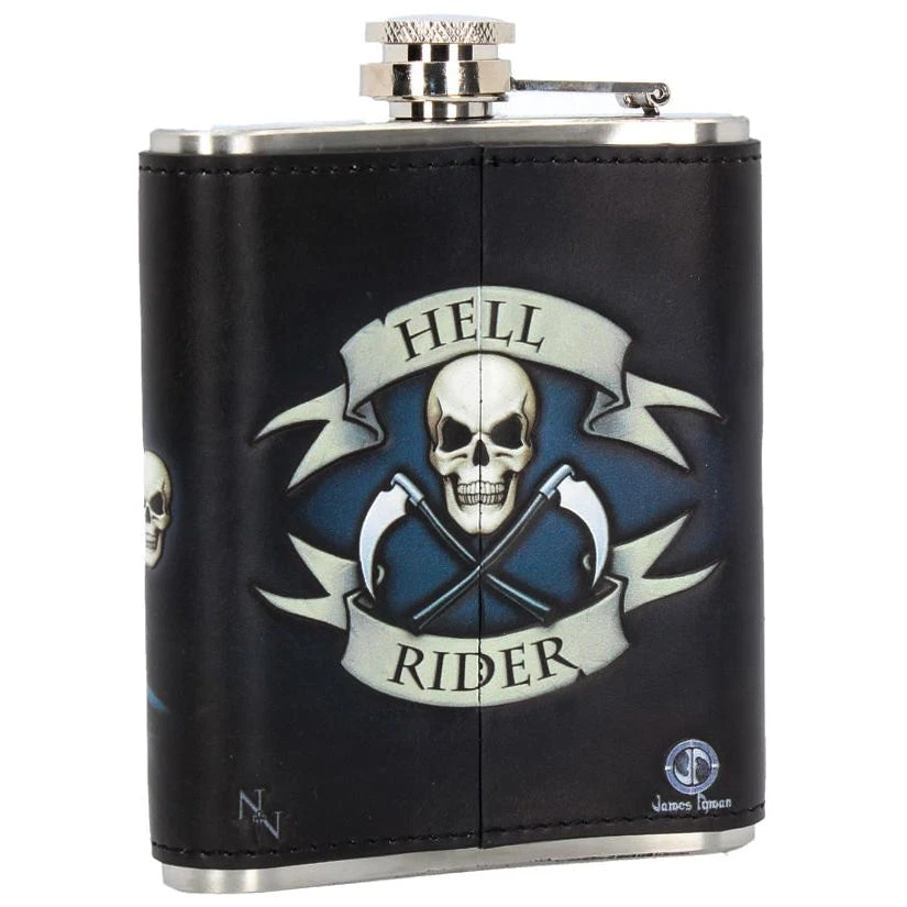 Nemesis Now Hip Flasks James Ryman Hell Rider Hip Flask 7 Nemesis Now Hip Flasks James Ryman Hell Rider Hip Flask