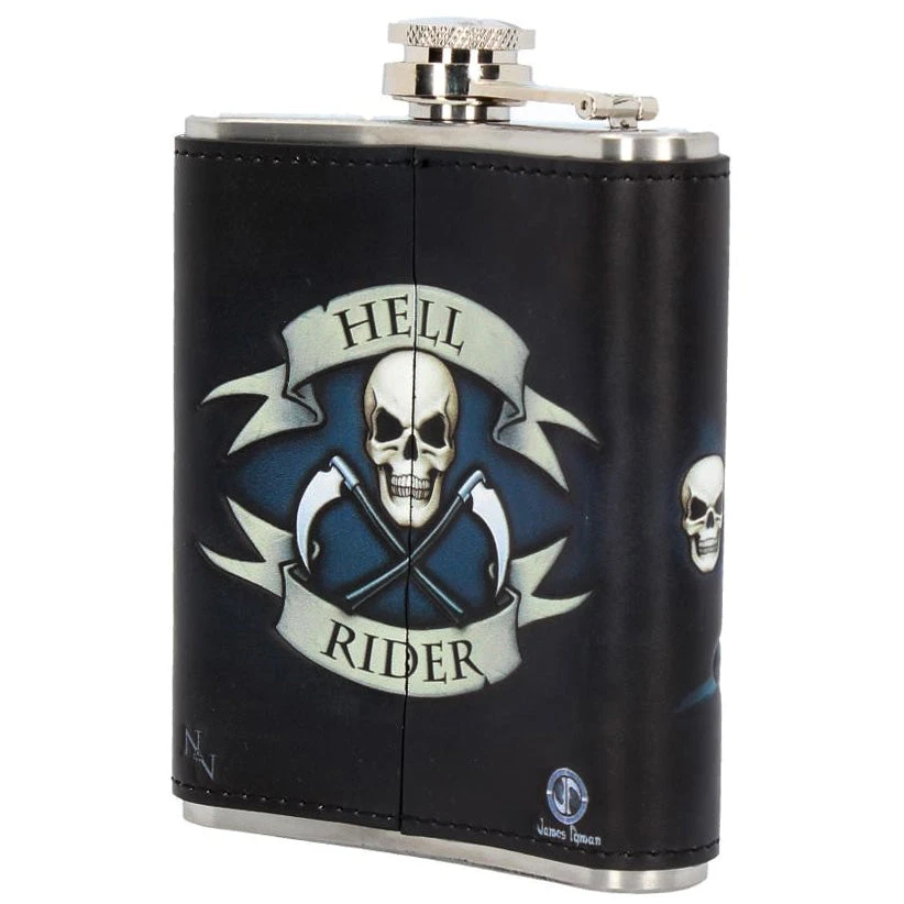 Nemesis Now Hip Flasks James Ryman Hell Rider Hip Flask 6 Nemesis Now Hip Flasks James Ryman Hell Rider Hip Flask