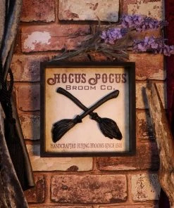 Nemesis Now Hocus Pocus Broom Co Wall Art