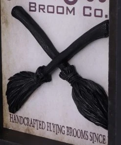 Nemesis Now Hocus Pocus Broom Co Wall Art