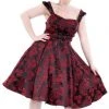 H&R London Red Marie Antoinette Dress 1 H&R London Red Marie Antoinette Dress