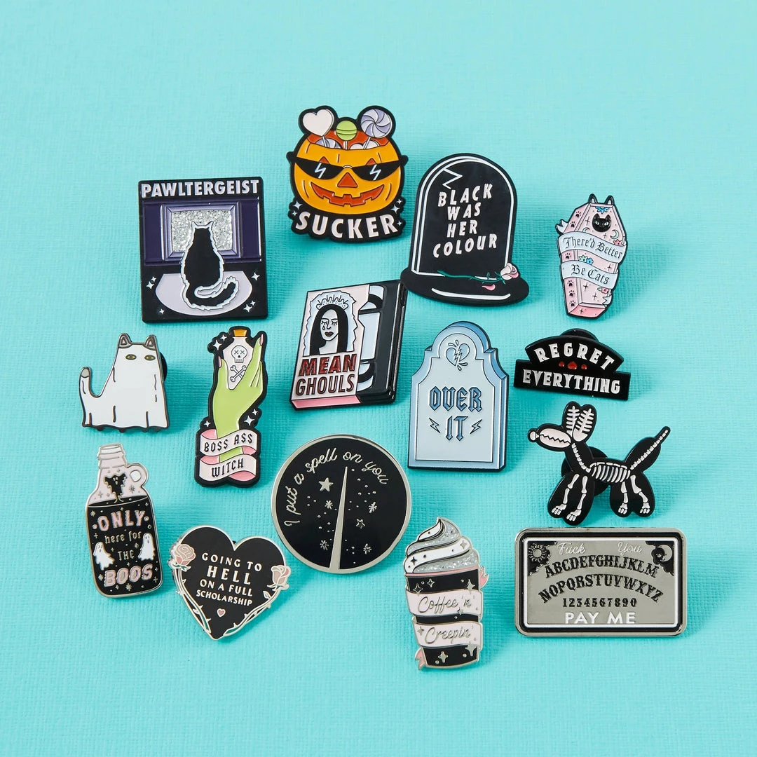 Punky Pins I Put A Spell On You Enamel Pin 4 Punky Pins I Put A Spell On You Enamel Pin