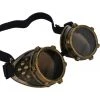 Victorian Brass Studded Steampunk Goggles All Steampunk Accessories