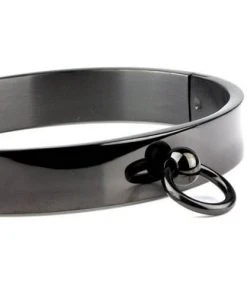 Echt EtNox Story Of O Black Steel Fetish Bracelet