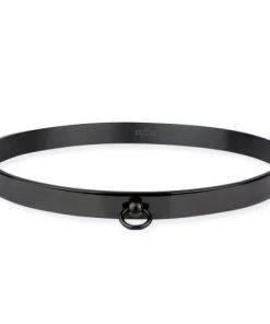 Echt EtNox Story Of O Black Steel Ring Fetish Choker 11 Echt EtNox Story Of O Black Steel Ring Fetish Choker