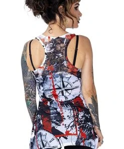 Innocent Clothing Innocent Forest Compass Top All Ladies Clothing