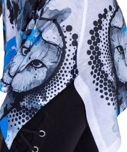 Innocent Clothing Innocent Watercolour Owl Top All Ladies Clothing